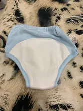 Pantalones de entrenamiento para orinal para bebé, bragas para niño y niña, pañales de tela lavables reutilizables, pañales de algodón para bebé a prueba de agua