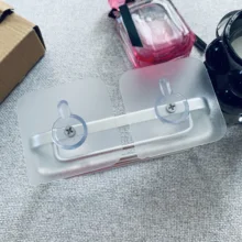 Plato de soporte para jabón Shipp, estante de almacenamiento para montar en paredes, hueco, caja de jabón, plato de esponja, accesorios de cocina y baño