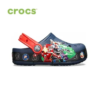 

CROCS CrocsFL Marvel Band Lght Clg K KIDS for boys/for girls, children, kids TmallFS shoes rubber slippers clogs for children new arrival 2020 clogs