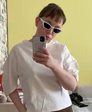 Loose Tops Short-Sleeve White Tshirt Summer Tees Harajuku Vintage Women Cotton Casual