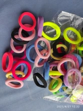 Gomas elásticas para el pelo para niña, accesorios para el cabello, 100 de goma para Coleta, gomas para el pelo, gomas para el pelo, gomitas, 2020 Uds.