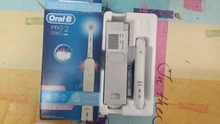 Oral B Pro 2 2700, Cepillo de dientes eléctrico recargable, 2 modos cepillado, temporizador, limpieza 3D, hasta 14 días, sensor