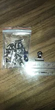 12 unids/set Mini Bulldog Clips de letras de acero inoxidable de Metal de plata Carpeta de papel agarre Clips pinza 22mm Oficina herramienta suministros