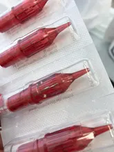 Agujas de cartucho desechables RL para micropigmentación, 10 unidades para dermógrafo de maquillaje permanente, 9RL/11RL/14RL