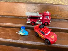 Disney Pixar-Juguetes de los personajes de Cars para niños, coches de juguetes de Cars 2 3, Lightning McQueen, Mater Jackson, Storm Ramirez, 1:55, vehículo fundido a presión, juguete de metal de aleación para chicos