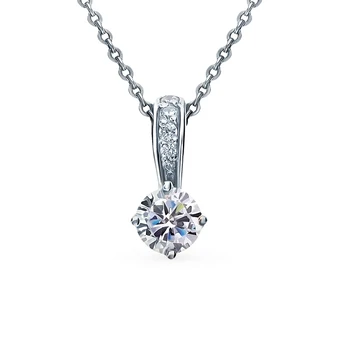 

Silver Pendant with cubic zirconia sunlight