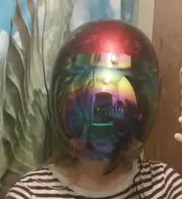 Helmet Visor Flip-Up Open-Face Capacete Lens