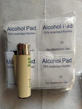100 unids/caja de primeros auxilios kit almohadilla de Alcohol medicinal muestras de primeros auxilios kit de accesorios