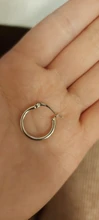 Hoop-Earrings Circle Huggie 925-Sterling-Silver Small Women Fashion Simple Round DALARAN