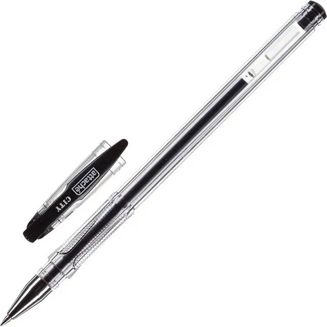 Ручка гелевая Attache 0,5мм. Набор 4