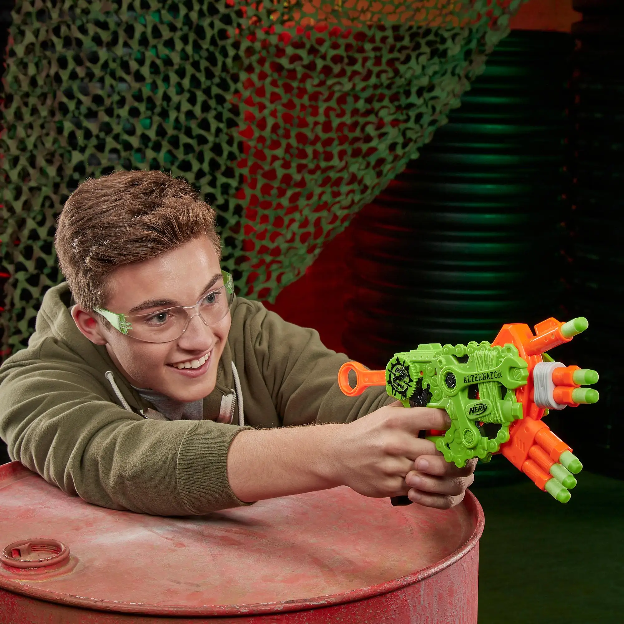 Nerf Zombie Strike Alternator Guns Original Brand and Product Kids Safe Soft Bullet Gun Gift for Children Adults | Игрушки и хобби