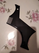 Plantilla de estilismo para dar forma a la barba, peine de barba todo en uno, ABS, 1 Uds.