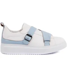 Moxee-белого и синего цвета шаг в Для женщин, повседневная обувь