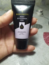 Nacido bastante Gel para la extensión purpurina transparente extensión Soak Off UV Gel Polish arte de uñas de acrílico constructor UV Gel diseño manicura