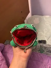 Cartera de rana de Anime Adorable para mujer, llavero de cartera, bolso para Cosplay, accesorios para bolso