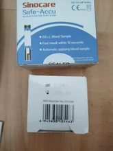 Accu-medidor de glucosa en sangre, tiras de prueba, equipo para medir la glucosa para diabéticos, monitor de azúcar en sangre, medidor para diabéticos, 50/100 Uds.