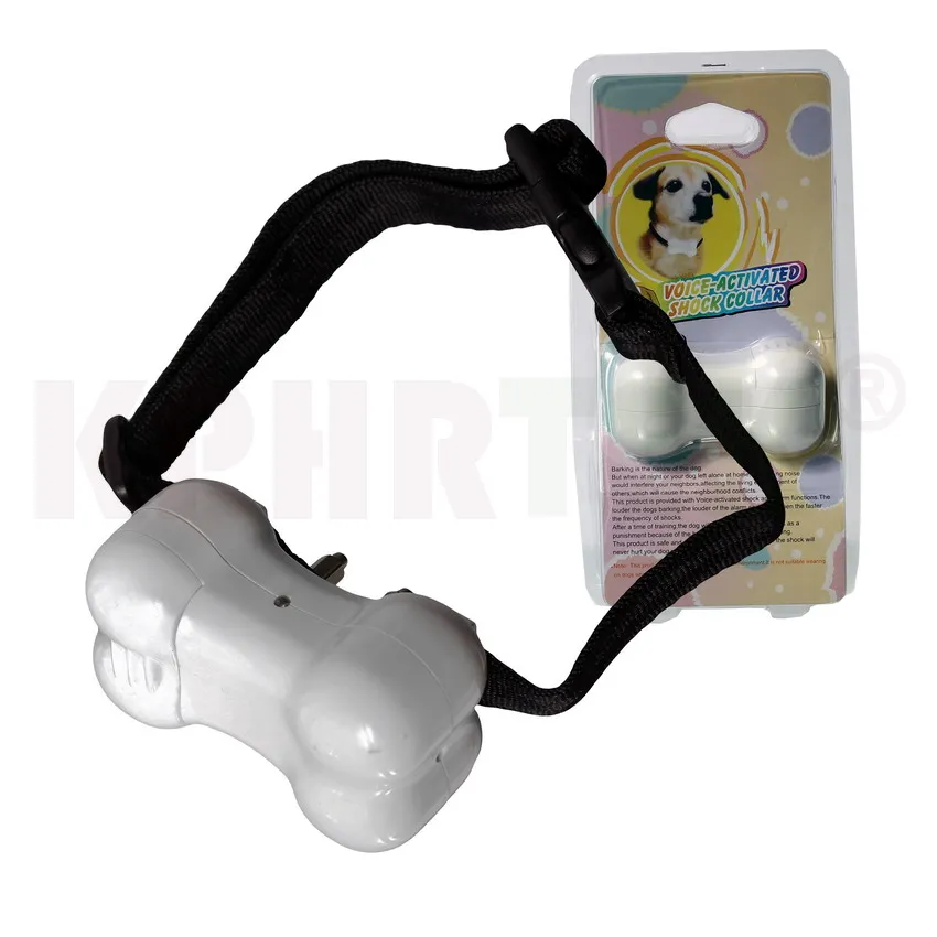 100Pcs/Pack Dog No Bark Bone Shape Dog Beeper And Shock To Avoid Dog Bark Collar dhl22kg