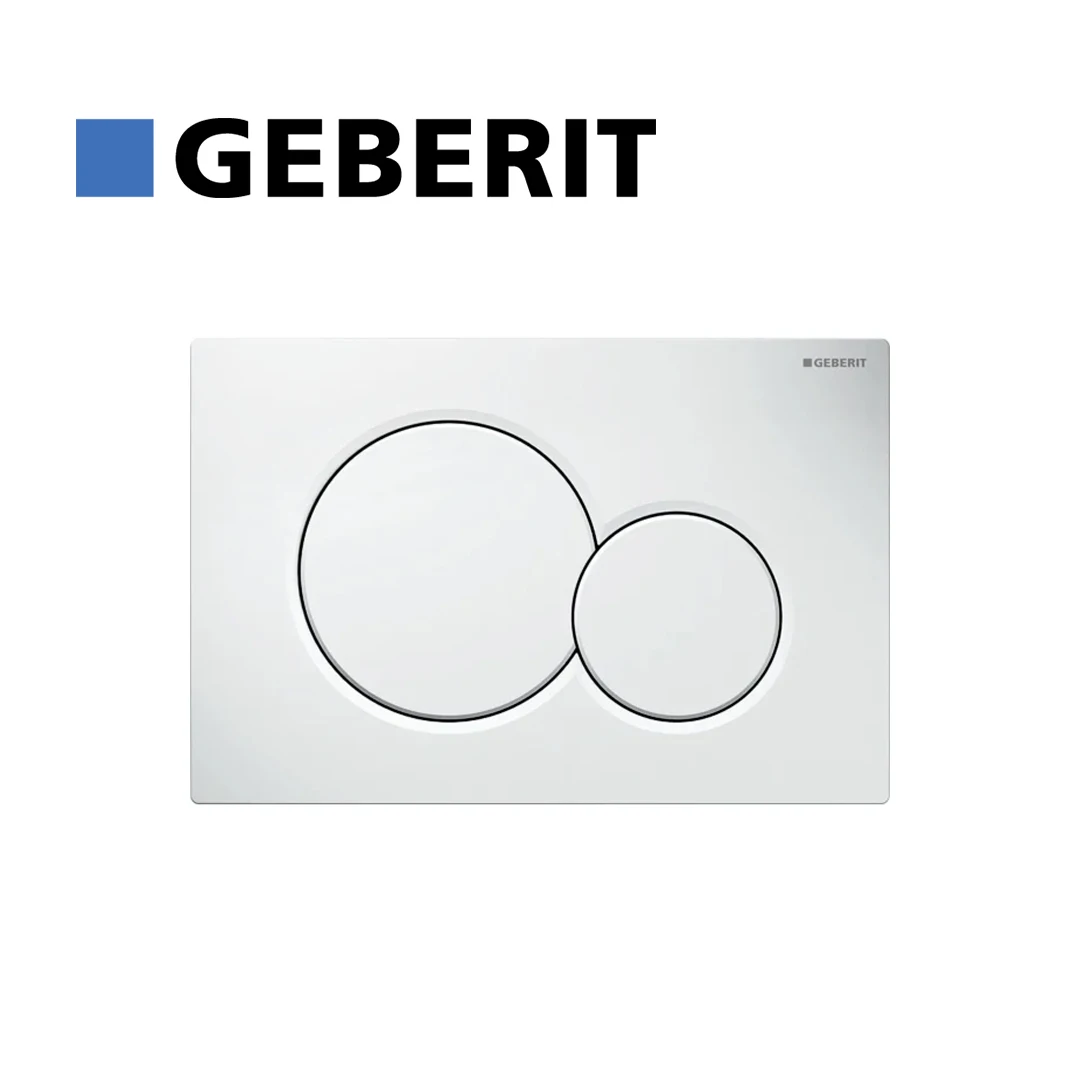 Geberit Actuator Plate Sigma01 For Dual Flush: White Alpine 115.770.11.5 | Обустройство дома