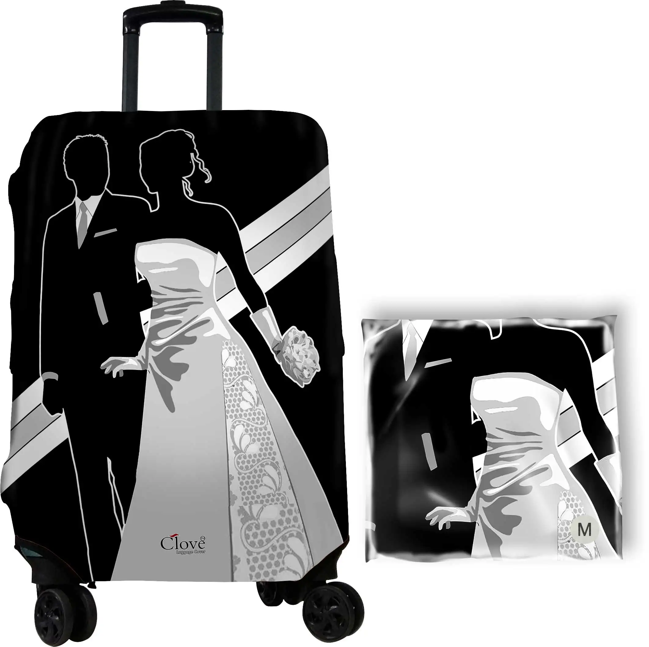 Luggage Cover Suitcase Cover printed Clove 16