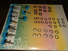 Interruptor de encendido y apagado MTS-101, 2 pines, ac, 2 posiciones, AC125V/6A 250V/3A 6mm, azul, 10 Uds.