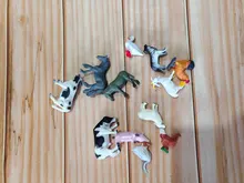 Conjunto de estatuillas de animales de Safari para niños, 12 Uds., figuras de animales de la selva, juguetes educativos, suministros de fiesta