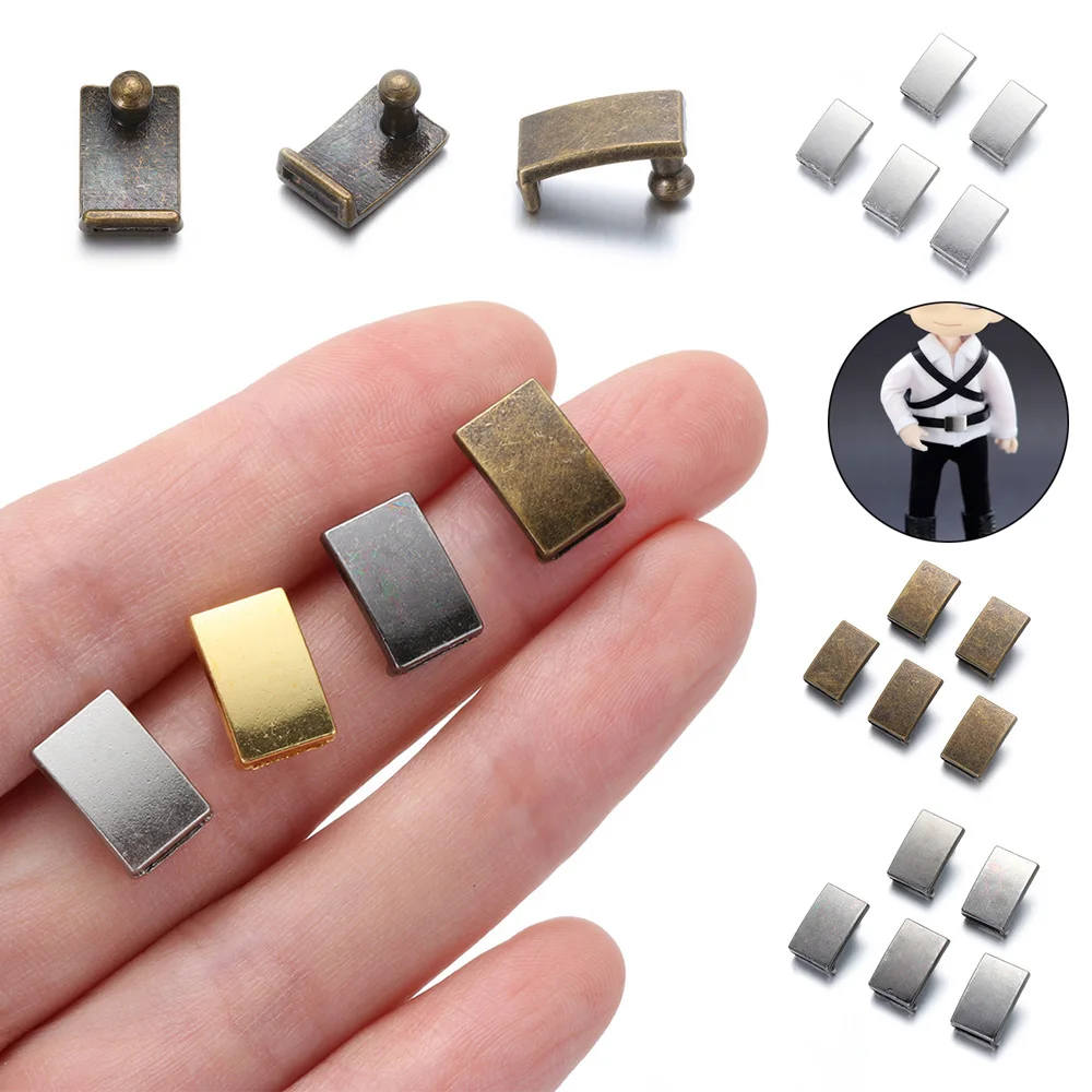 Mini Ultra-small Belt Buckle Plush Doll Accessories Doll Clothes Accessories Doll Accessories 5Pcs For Doll Clothes Bag