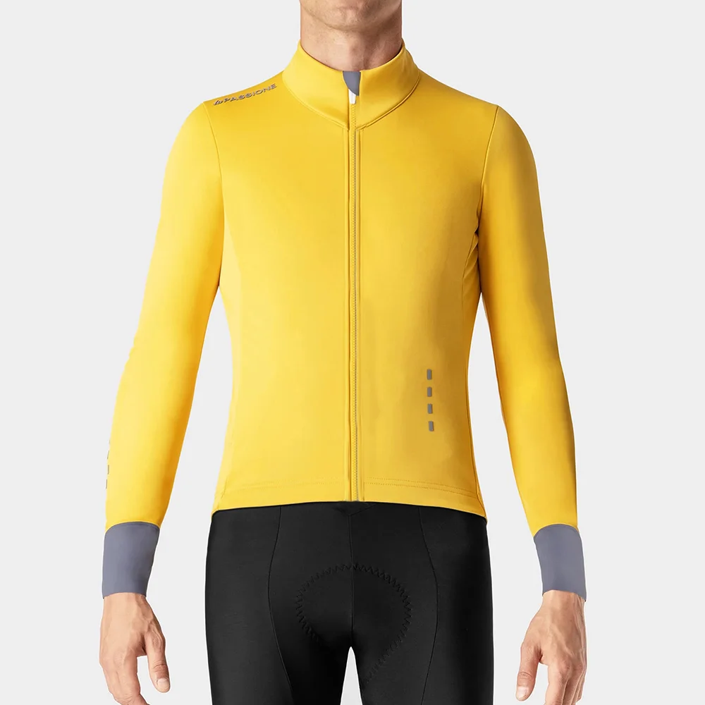 Ла Mulheres глубокая зимняя core гарантирует надежную защиту от ветра и дождя велосипедную куртку на тепловые флис внутрь 3 слоя ткани для детей от 5 до 10 лет градусов Одежда - Цвет: yellow