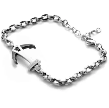 

4 UBR3480 armband men Cesare Paciotti 4US Black Anchorage