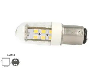 

Led lamp boat BAY15D warm White 12V 24V 4W