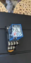 Electromagnetic-Relay Base Din-Rail-14-Pins MY4NJ AC220V Coil DC12V 4NC 4NO Small 1set