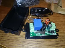 JoyDeal-receptor de interruptor de Control remoto inteligente para luces LED, módulo y TRANSMISOR DE RF Universal de 433MHz, CA de 110V, 220V, 1 canal, inalámbrico