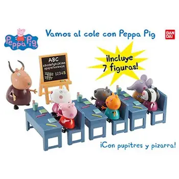 

We're going to the cole with peppa pig