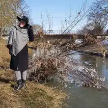 CUHAKCI-mallas con estampado Floral para mujer, Leggings con grafiti, diseño elástico Vintage, pata de gallo, W056