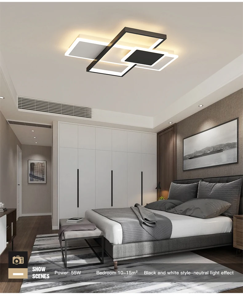 Modern LED Ceiling Lamp For Living Room Indoor Lighting Bedroom Loft Home Decor Ring Chandelier Dimmable Smart Light Fixture antique chandeliers