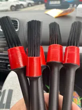 5 uds detallado de coches cepillo de limpieza automática de la limpieza del coche detallando conjunto tablero de salida de aire cepillo limpio herramientas de lavado