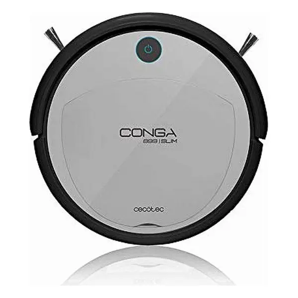 Робот-пылесос Cecotec Conga 899 Slim Wet 300 мл 70 дБ черный серебристый