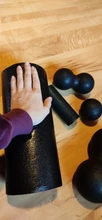 3/5pc Yoga de rodillos de masaje y pelota para hacer ejercicio juego de rodillo de espuma para el dolor de espalda auto-miofascial tratamiento Pilates músculo de ejercicios