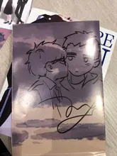 Libro de cómic Here U Are para niños, obras D Jun BL, novela de amor, Campus, Manga juvenil, ficción, novedad