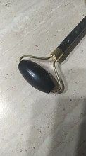 Rodillo de Jade de obsidiana, masajeador Gouache para cara, herramientas de cuidado para la piel Facial, corporal Natural, rodillos masajeadores de belleza