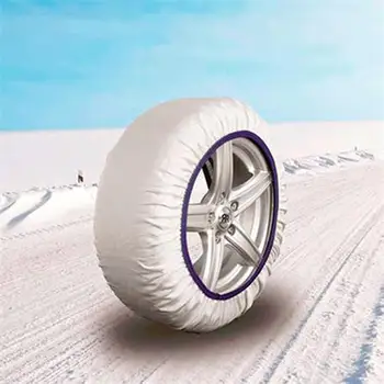 

EASYSOCK-juego de 2's textile chain snow, Car SIZE: L