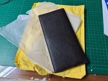 Bifold Wallets Laorentou Card-Holder Long-Purse Zipper-Pocket Men Clutch Business 