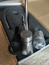 Frap-grifos de acero inoxidable para cocina, mezclador de un solo Mango, de un solo orificio, para fregadero, Y40107