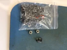 50 Uds 6X6X5/4,3/5,5/6/7/8/9/10/13MM tacto interruptor de botón de empuje interruptor 12V cobre 4PIN DIP Micro interruptor para TV/juguetes/home/botón de uso