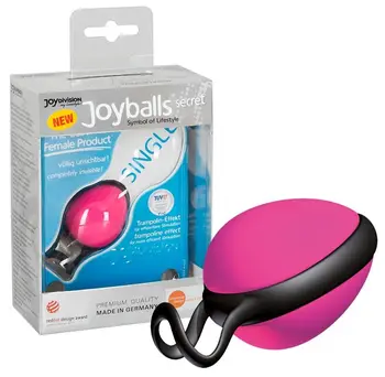 

Pink vaginal ball with a shifted center of gravity Joyballs Secret