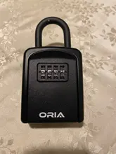 ORIA-caja de llaves con contraseña para exteriores, cerradura para caja de seguridad para decoración para llaves, caja de almacenamiento de llaves, caja de contraseña montada en la pared