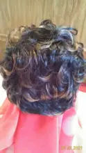 Blice-Peluca de pelo sintético para mujer, postizo de onda corta Natural, Color mezclado, resistente al calor, Kanekalon Peluca de P1B/30 pelucas para uso diario, envío gratis
