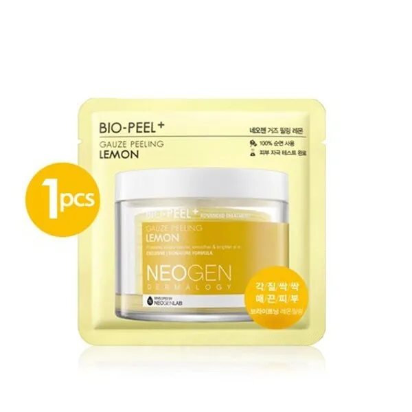 NEOGEN Dermalogy Bio-Peel Gauze peeling lemon осветляющие drives with extract |