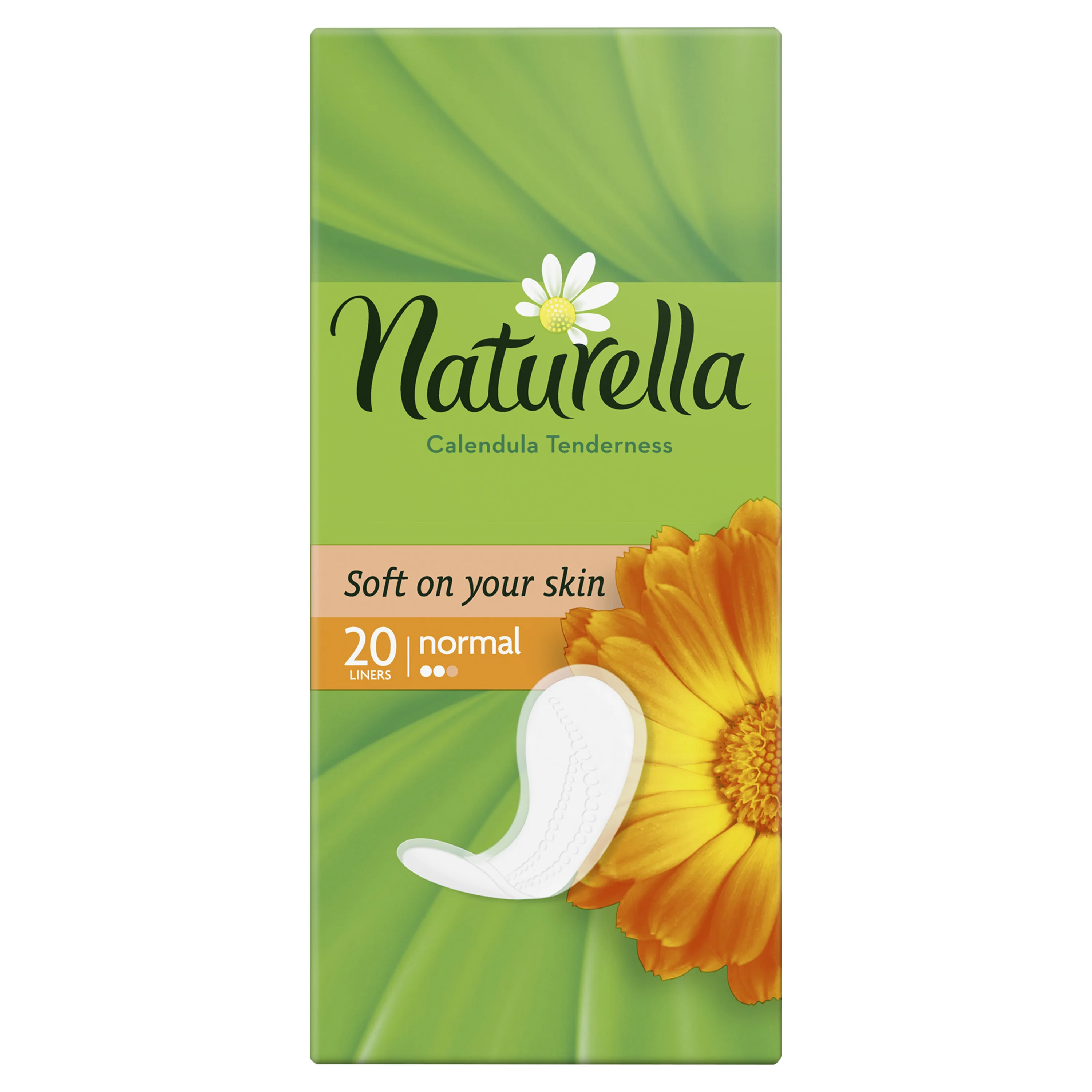 Женские ароматизированные ежедневные прокладки NATURELLA Calendula Tenderness(с ароматом календулы), 20 шт