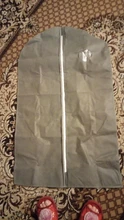 Colgante funda antipolvo para ropa de abrigo traje largo no tejida bolsa de almacenamiento de bolsa de polvo abrigo cubierta de polvo hogar productos de almacenamiento