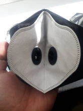 Máscara filtro facial de carbón activado para ciclismo, Mascarilla lavable, 10 unidades